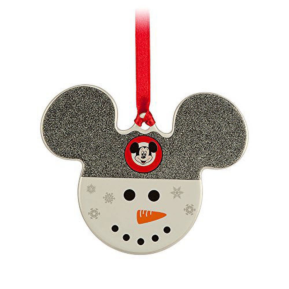 Disney Mickey Icon Ornament - Snowman
